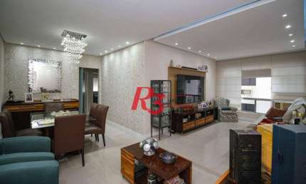 Apartamento à venda, 125 m² por R$ 950.000,00 - Embaré - Santos/SP