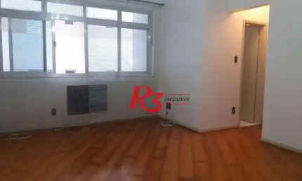 Apartamento com 1 dormitório, 40 m² - venda por r$ 335.000,00 ou aluguel por r$ 3.447,65/mês - boqueirão - santos/sp