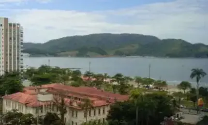 Apartamento com 1 dormitório à venda, 76 m² - aparecida - santos/sp