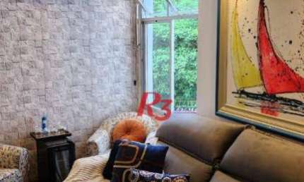 Apartamento com 1 dormitório à venda, 50 m² - Itararé - São Vicente/SP