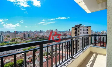 Apartamento com 2 dormitórios à venda, 78 m² por r$ 850.000,00 - marapé - santos/sp