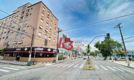 Ponto comercial com 1 sala à venda na Avenida Conselheiro Nébias, 656, Boqueirão, Santos
