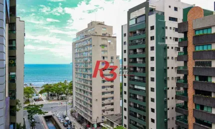 Apartamento à venda, 120 m² por r$ 1.300.000,00 - embaré - santos/sp