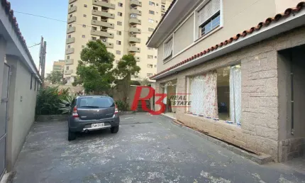 Casa, 450 m² - venda por R$ 12.000.000,00 ou aluguel por R$ 22.000,00/mês - Gonzaga - Santos/SP