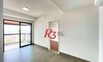 Apartamento com 1 dormitório, 54 m² - venda por R$ 860.000,00 ou aluguel por R$ 5.600,00/ano - Boqueirão - Santos/SP