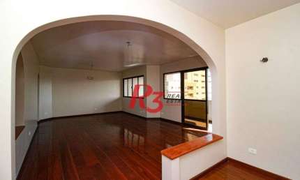 Apartamento com 3 dormitórios, 163 m² - venda por R$ 1.400.000,00 ou aluguel por R$ 9.245,00/ano - Boqueirão - Santos/SP