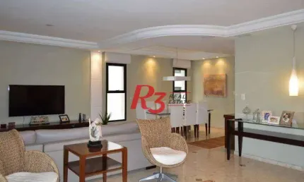 Apartamento à venda, 227 m² por R$ 2.200.000,00 - Boqueirão - Santos/SP
