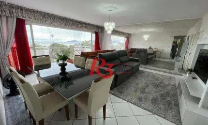 Apartamento, 163 m² - venda por r$ 3.025.000,00 ou aluguel por r$ 12.000,02/mês - gonzaga - santos/sp