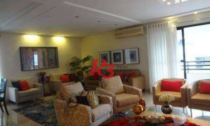 Apartamento à venda, 246 m² por R$ 2.350.000,00 - Boqueirão - Santos/SP