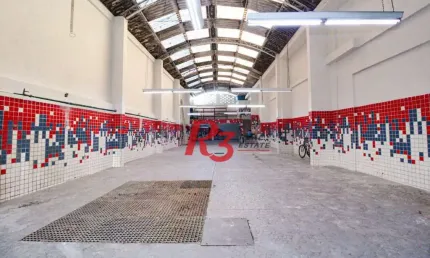 Galpão para alugar, 425 m² por R$ 11.690,00/mês - Vila Nova - Santos/SP