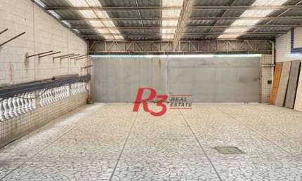 Galpão para alugar, 738 m² por R$ 15.700,00/mês - Centro - Santos/SP