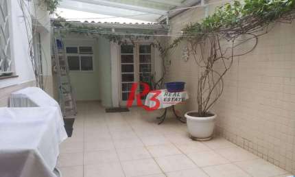 Sobrado com 4 dormitórios à venda, 180 m² por R$ 1.580.000,00 - Boqueirão - Santos/SP