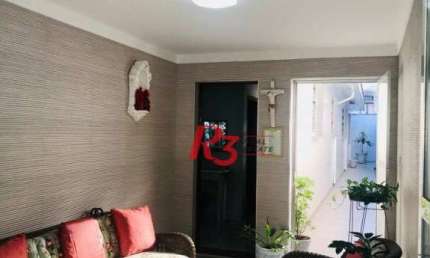 Casa com 2 dormitórios à venda, 150 m² por R$ 1.760.000,00 - Embaré - Santos/SP
