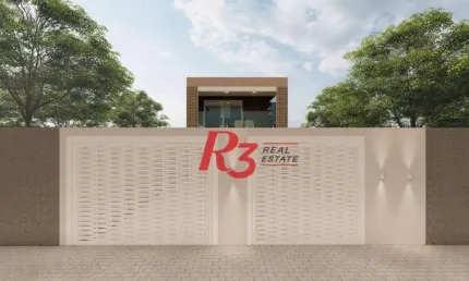 Casa à venda, 220 m² por r$ 1.490.000,00 - embaré - santos/sp