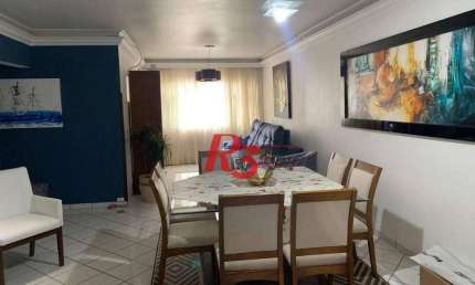 Apartamento à venda, 136 m² por R$ 750.000,00 - Campo Grande - Santos/SP