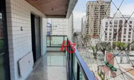 Apartamento com 3 dormitórios à venda, 143 m² por R$ 1.500.000,00 - Ponta da Praia - Santos/SP