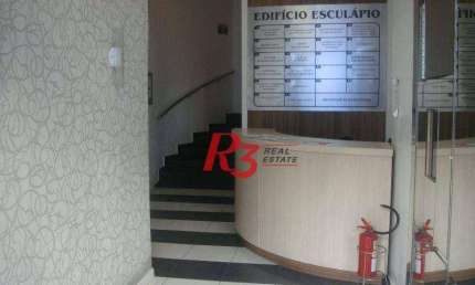 Conjunto para alugar, 88 m² por R$ 3.000,00/mês - Centro - Santos/SP
