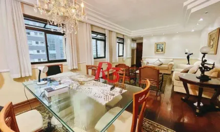 Apartamento à venda, 130 m² por r$ 890.000,00 - boqueirão - santos/sp