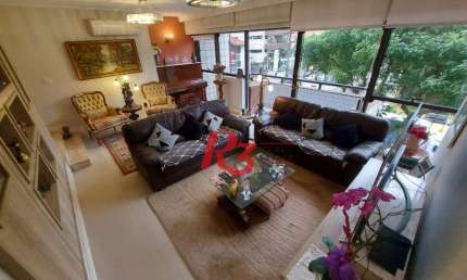 Apartamento à venda, 155 m² por R$ 1.275.000,00 - Gonzaga - Santos/SP