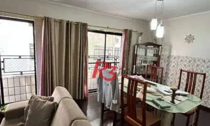 Apartamento com 3 dormitórios à venda, 128 m² por r$ 850.000,00 - gonzaga - santos/sp