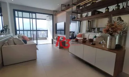 Apartamento à venda, 83 m² por R$ 1.630.000,00 - Aparecida - Santos/SP