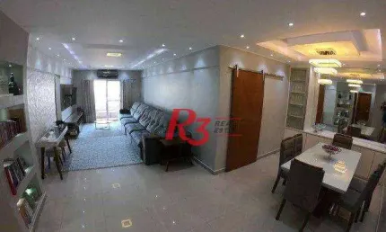 Apartamento com 3 dormitórios à venda, 153 m² por R$ 1.010.000,00 - Aviação - Praia Grande/SP