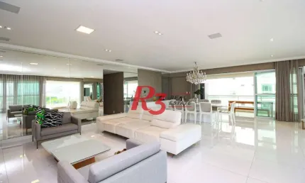 Apartamento com 4 dormitórios à venda, 344 m² por R$ 5.400.000,00 - Aparecida - Santos/SP