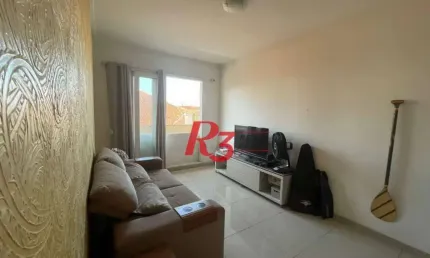 Apartamento com 1 dormitório à venda, 60 m² por R$ 380.000,00 - Campo Grande - Santos/SP