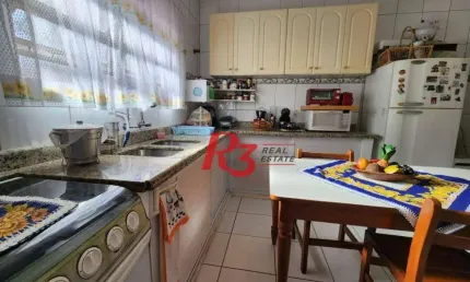 Sobrado à venda, 134 m² por R$ 960.000,00 - Estuário - Santos/SP