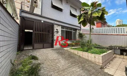 Casa com 3 dormitórios à venda, 250 m² por r$ 1.600.000,00 - gonzaga - santos/sp