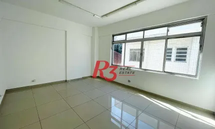 Sala para alugar, 48 m² por R$ 2.900,00/mês - Boqueirão - Santos/SP