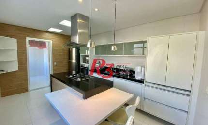 Casa com 3 dormitórios, 300 m² - venda por R$ 1.990.000,00 ou aluguel por R$ 10.000,01/mês - Embaré - Santos/SP