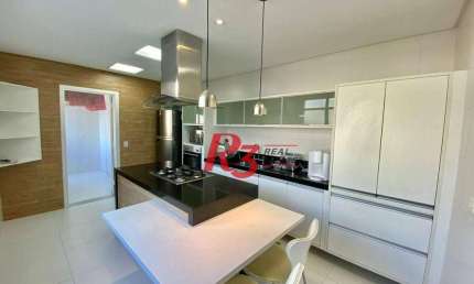 Casa com 3 dormitórios, 300 m² - venda por R$ 1.990.000,00 ou aluguel por R$ 10.000,01/mês - Embaré - Santos/SP