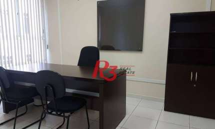 Sala à venda, 57 m² por R$ 270.000,00 - Centro - Santos/SP