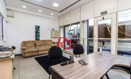 Loja, 340 m² - venda por R$ 3.750.000,00 ou aluguel por R$ 8.486,03/mês - Paquetá - Santos/SP