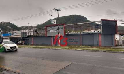 Loja para alugar, 351 m² por R$ 7.000,00/mês - Saboó - Santos/SP