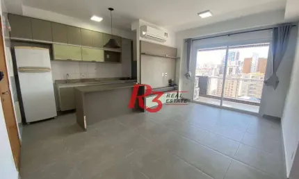Apartamento, 71 m² - venda por R$ 1.325.000,00 ou aluguel por R$ 6.800,00/mês - Gonzaga - Santos/SP