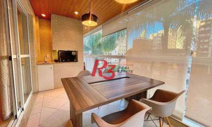 Apartamento Garden à venda, 270 m² por R$ 2.600.000,00 - Gonzaga - Santos/SP