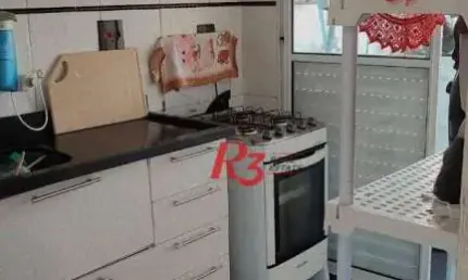 Apartamento com 2 dormitórios à venda, 58 m² por r$ 320.000,00 - morro de nova cintra - santos/sp