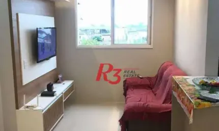 Apartamento à venda, 45 m² por R$ 304.000,00 - Castelo - Santos/SP