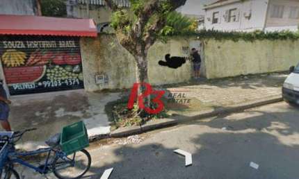 Terreno à venda, 528 m² por R$ 1.670.000,00 - Macuco - Santos/SP