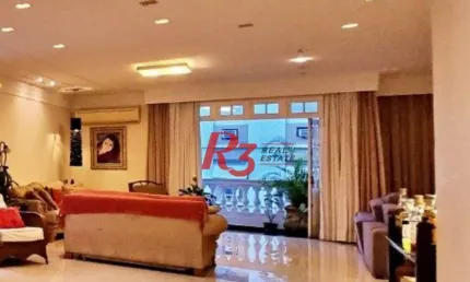 Apartamento com 4 dormitórios à venda, 429 m² por R$ 4.290.000,00 - Gonzaga - Santos/SP
