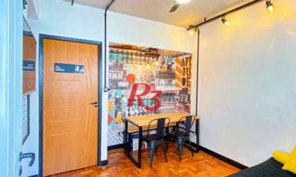 Apartamento com 1 dormitório para alugar, 43 m² por R$ 3.000,02/mês - Ponta da Praia - Santos/SP
