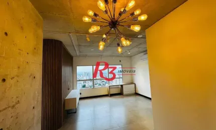 Apartamento com 1 dormitório à venda, 70 m² por R$ 960.000,00 - Embaré - Santos/SP