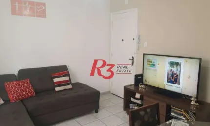 Apartamento com 2 dormitórios à venda, 65 m² por R$ 373.000,00 - Boqueirão - Santos/SP
