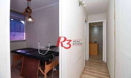 Sala para alugar, 30 m² por R$ 2.500,00/mês - Gonzaga - Santos/SP