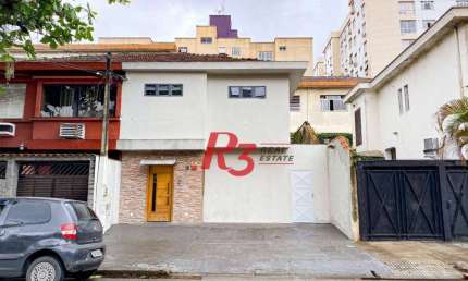 Sobrado à venda, 180 m² por R$ 990.000,00 - Embaré - Santos/SP
