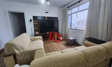 Apartamento à venda, 95 m² por R$ 564.000,00 - Embaré - Santos/SP