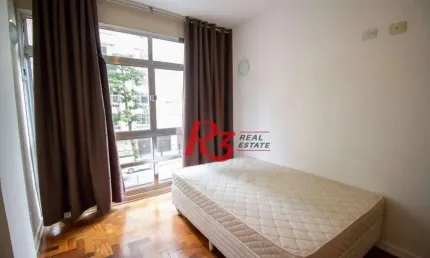 Apartamento com 2 dormitórios à venda, 86 m² por r$ 525.000,00 - embaré - santos/sp