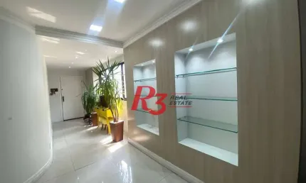 Cobertura à venda, 266 m² por R$ 715.000,00 - Centro - São Vicente/SP